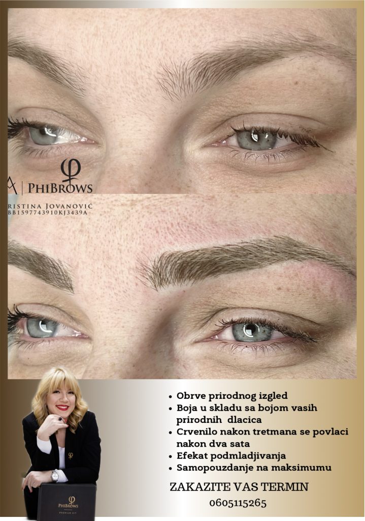 Phi brows iscrtavanje obrva per lei salon lepote 2