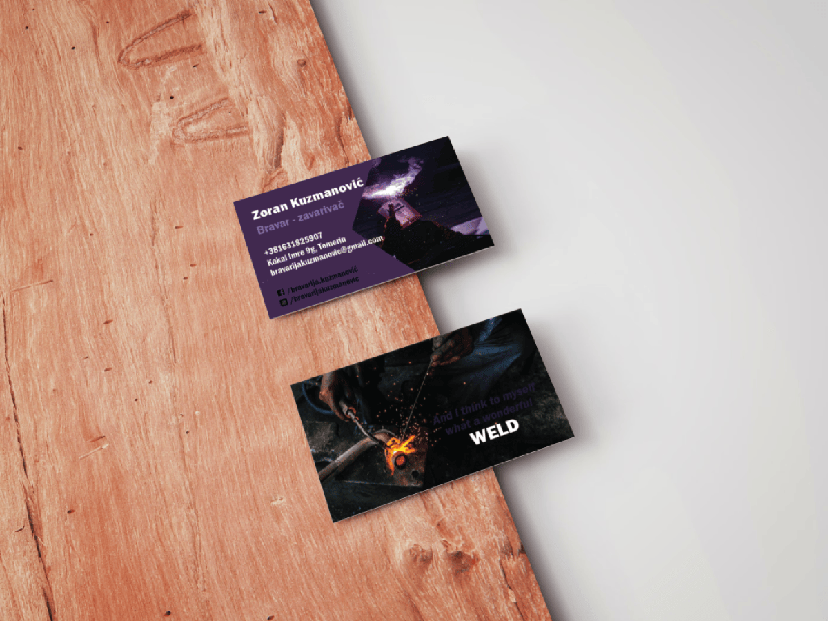 Studio independent ranka vizit karta