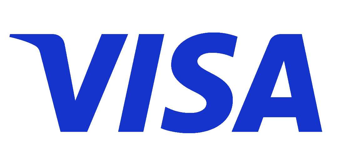 Visa brandmark blue transp