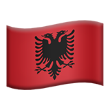 Flag albania
