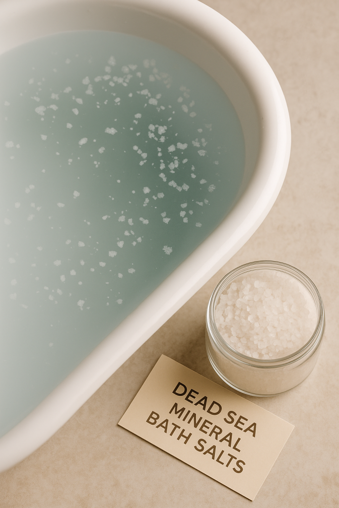 Dead sea mineral bath salt